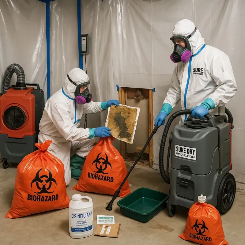 Contaminated Water Handling Protocols process in Beulah, MI