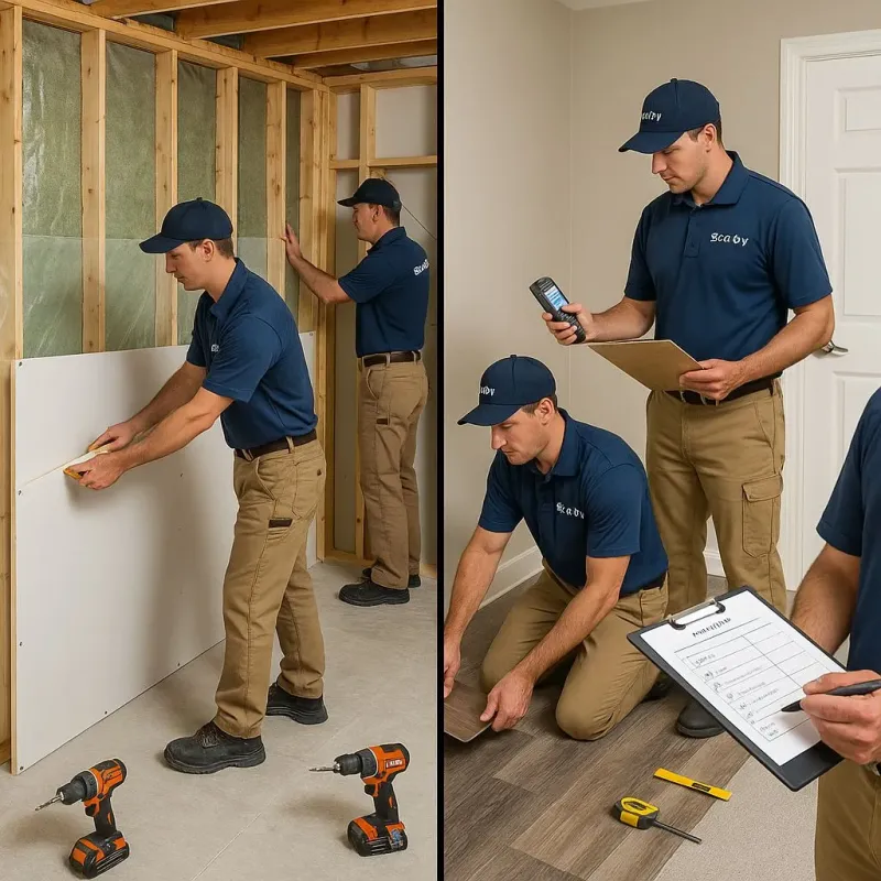 Repairs and Reconstruction process in Beulah, MI